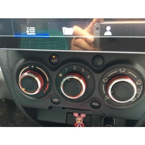 Car AC Knob Air Conditioning heat control Switch Manual air conditioning knob Aluminum alloy For Suzuki Swift SX4 YCQT34 YCQT34