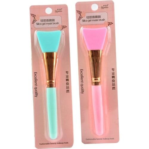 Silicone Mask Brush Silicone Brush Soft Tip DIY Mask Tool Clean Brush Facial Care Making Tool Mask Stirring Brush