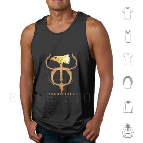 Sunbreaker Tank Tops Vest Destiny Sunbreaker Class Hammer Fantasy Scifi Guardian Destiny 2 Fire Flames Smash Games Gaming