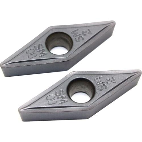 VCMT160408 SM IC907 908 Tungsten Carbide Internal Turning Tool Blade Carbide Insert Lathe Tools VCMT 160408 Turning Inserts