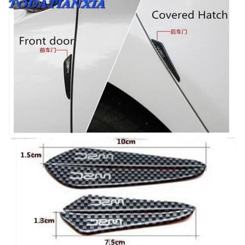 Side door edge protection guards protector sticker for dacia duster skoda octavia citroen kia sportage renault megane 3