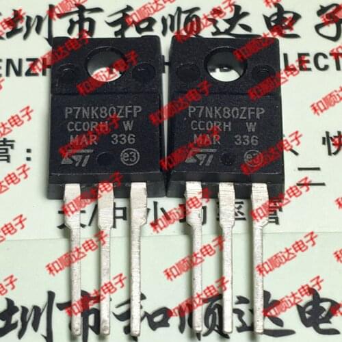 10pcs/lot P7NK80ZFP STP7NK80ZFP New stock TO-220F