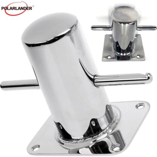 Mooring Cleat Single Cross Kayak Canoe 316 Stainless Steel Kayak Boating Accessories Yacht Boating Hardware Bollard Boat