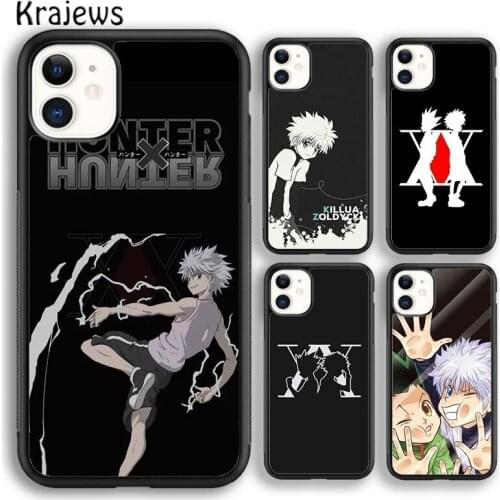 Krajews Anime Hunter x Hunter Soft Phone Case Cover For iPhone 5 SE 6s 7 8 plus X XR XS 11 12 pro max Samsung Galaxy S8 S9 S10
