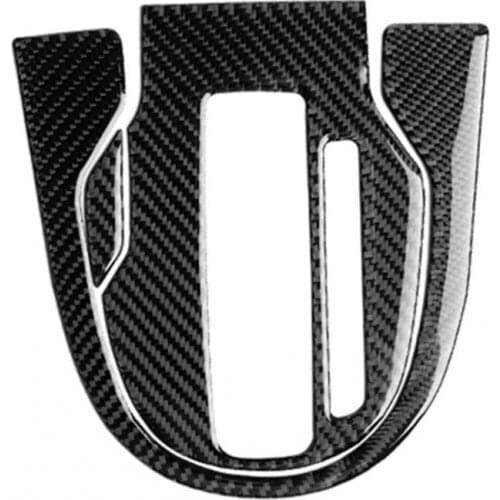 Carbon fiber gear panel decoration stickers car interior modification suitable for Honda Fit/Jazz 2014-2018 right-hand drive