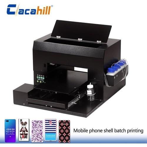 Flatbed printer large A3 size for mobile phone case/acrylic/wood/glass/metal multi-material high-definition printing