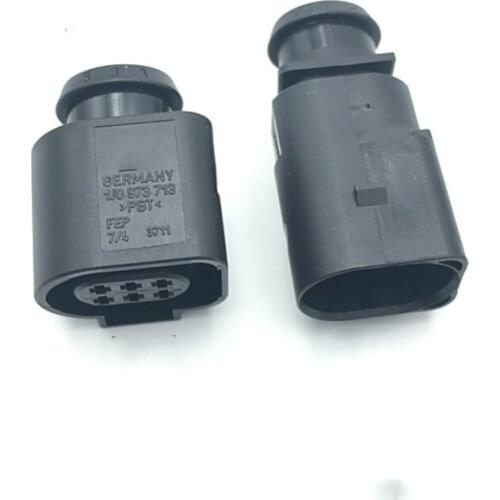 1J0 973 713 6Pin Male and Female Car throttle plug connector with wire for Volkswagen Tiguan Magotan Sagitar Lavida 3B0 973 813