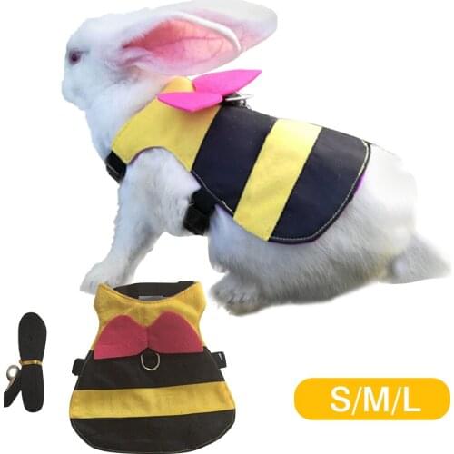 Pet Harness And Leash Rabbit Leash Chest Strap Ferret Guinea Pig Bunny Hamster Chest Strap Harness Harness Vest Pet Harness Set