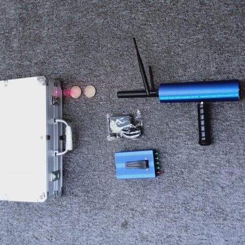 Blue Texa remote underground metal detector Scanning instrument with infrared detection of gold, silver and copper