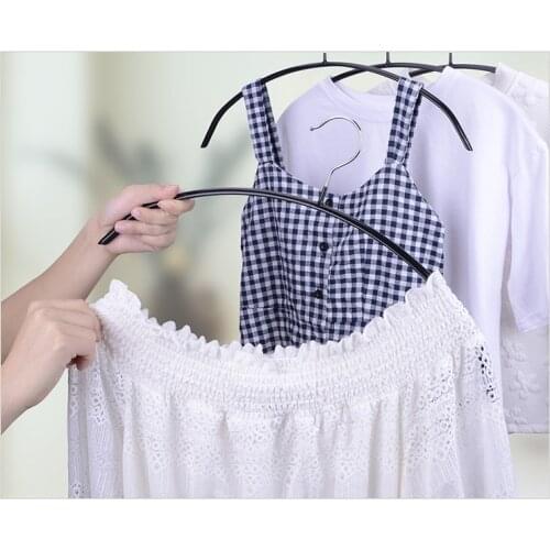 Hangers with Non-Slip Pads Clothes Hangers Perfect for Dresses Blouses and Pants Shirts Ties Scarves and Sweaters TUE88