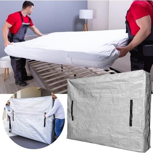 Mattress Bags Waterproof Zippered Mattress Cover For Moving Storage Moisture-proof Dust Cover Moving Home Storage