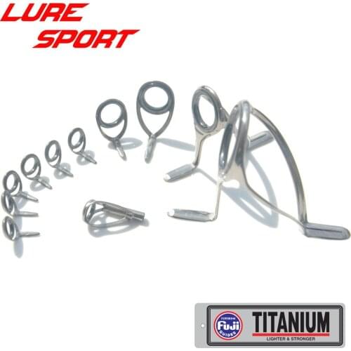 JAPAN FUJI T-RVSG T-KLSG T-KTSG guide TKGST Top Guide 11pcs set Rod Building component Repair DIY Accessory