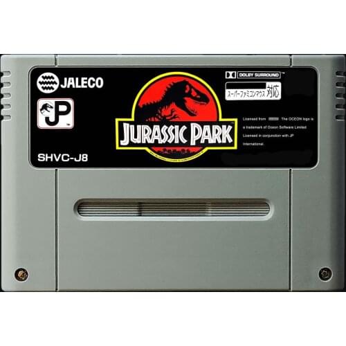 16Bit Games ** JURASSIC PARK ( Japan NTSC Version!! )