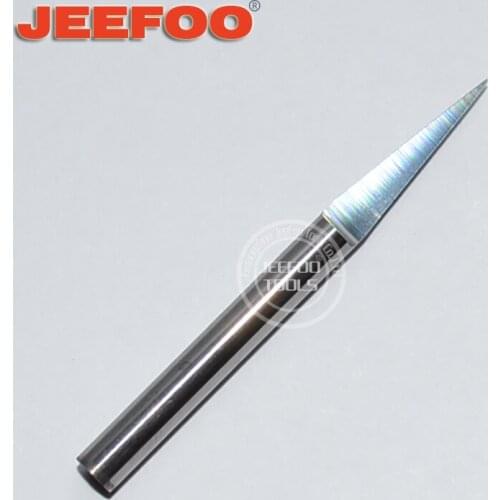 3.175*10Degree*0.2 Solid Carbide Flat Bottom Engraving Bit/ CNC Router Tool /Cutting Knifes Tools/ Flat Bottom PCB Engraving