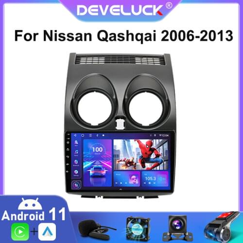 Android 10.0 For Nissan Qashqai 1 J10 2006-2014 Car Stereo Playe 6G+128G 2 Din Car Radio GPS Navigation Multimedia Video Player