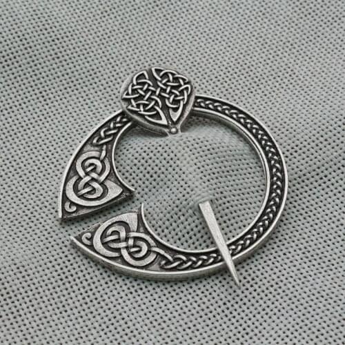 Viking Brooches Pins for Women Vintage Accessories Cloth Cloak Brooch Replica Viking Jewellery Female Badges Breastpin