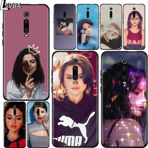 For Xiaomi Redmi 9A 9C 9 Matte Phone Case Selena Gomez For Redmi 10X K20 Pro 5G S2 8A 8 7A 7 6 6A Phone Cover