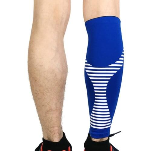 2PCS Breathable Sports Calf Compression Sleeves Shin Guard Soccer Basketball Running Cycling Leg Protector Sleeve for Men Women