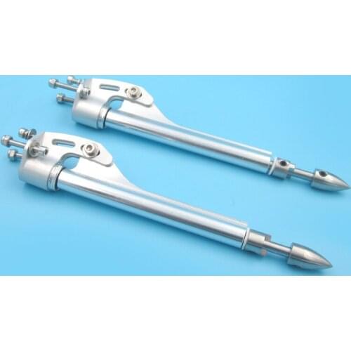 Metal 4.76mm Forward And Backward Flexible Shaft Bracket Propeller Soft Axle Support Mouse Tail fr Brushless RC Boat CAT DIY Acc