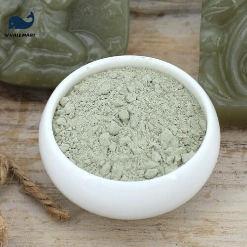 Green color Tie dye Pigment for soap making supplies Nature Volcanic ash home handmade soap set Nature mineral powder 100g
