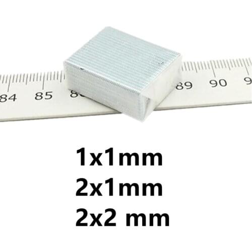 Mini Small N35 Round Magnet 1x1 2x1 2x2 mm Neodymium Magnet Permanent NdFeB Super Strong Powerful Magnets 1*1 2*1 2*2