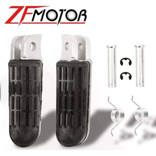 Front Footrests Footpegs Foot For Honda CB400 SF CB600 Hornet 600 CB919F VTR1000F VFR800 XL1000V Varadero 250 CB500 Motorcycle