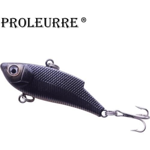 Proleurre 1pcs Sinking VIB Bait Lipless Fishing Lure Pesca Accessories Artificial Professional Winter Ice Fishing Wobblers