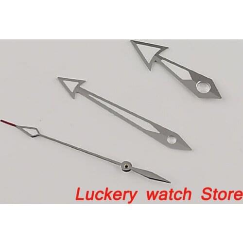 Silver colour watch hand fit for Miyota 8215 821A MingZhu dg2813/3804 Automatic Movement-Z43