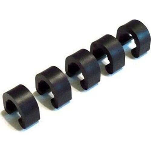 10Pcs MTB Bike Bicycle Frame U Buckle For Brake Cable Housing Hose Tube Shifter Cable Guides Button Fixed Tubing Clips