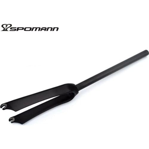 Ultra-Small Wheel BMX Carbon Fork Bicycle Carbon Fork 3K V Brake 14/16/20-inch Horquilla Carbono Straight Tube 28.6mm Bike Parts