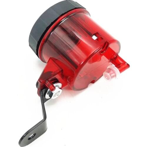 Motorcycle Universal Brake Reservoir Front Fluid Master Oil Tank Cup Cylinder Scooter Offroad For Honda Yamaha Suzuki Kawasaki