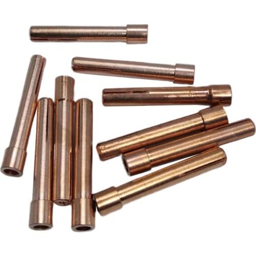 10pcs TIG Torch Collets Parts Accessories Kit Brass Copper Clip