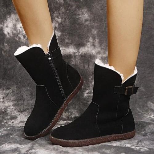 2020 Breathable Women Boots Winter Shoes Women Snow Boots Platform Keep Warm Winter Thick Fur boots