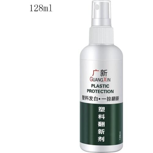 128ml Plastic Refresh Parts Retreading Agent Interior Leather Maintenance Cleaner Refurbisher Agent Car Leather Care
