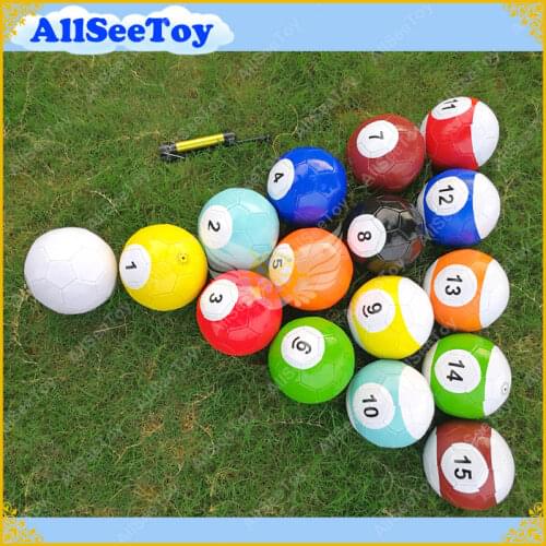 16 Pieces A Lot Size 2/3/4/5 Snook Soccer ball,Billiard ball,Snooker Football for Snookball game