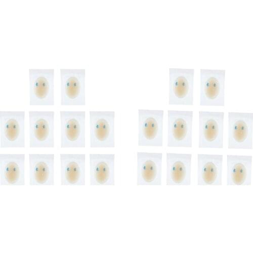 20 Pcs Adhesive Blister Cushion Foot Blister Protectors Callus Cushion Pads