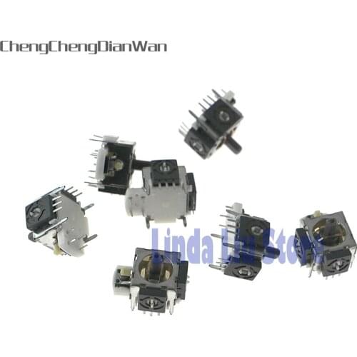 80pcs/lot 3D Analog Joystick Thumb Stick for Xbox 360 PS2 XBOX360 for ALPS Controller Repair Parts OEM ChengChengDianWan