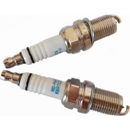 Car Iridium Alloy Glow Spark Plug Candles For Mitsubishi Lancer Galant 1.6L 2.0L 2.4L DA4G18 4G63S4M 4G69S4N Engine Ignition