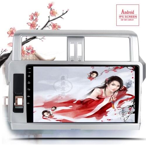 2.5D 10.1inch Octa 8 Core Android 10.0 Car DVD Player for Toyota Land cruiser Prado 150 2014 2015 16 17 autoadio GPS Navigation
