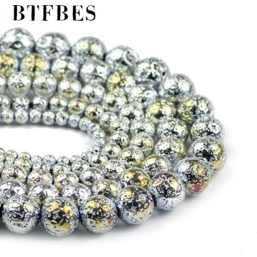 BTFBES Silver Beads