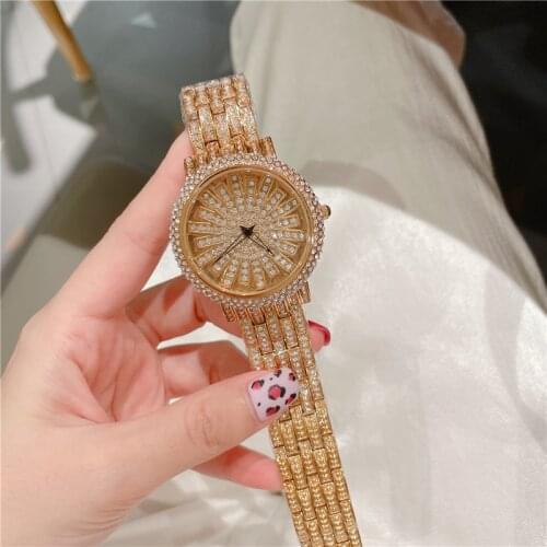 Cacaxi Top Brand Luxury Womens Watches Fashion Diamond Lady Quartz Waterproof Wristwatch Female watch reloj mujer A303