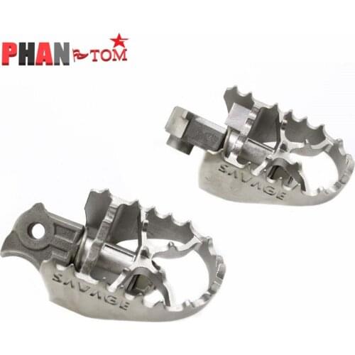 For SUZUKI V-Strom 650 DL650 DL1000 GSX1300R GSX1300 Hayabusa GSX650F GSX1400 Motorcycle Wide Foot Pegs Pedals Rest Footpegs