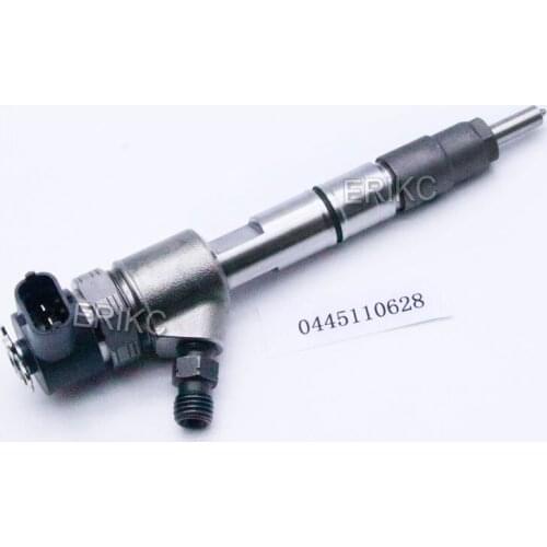 ERIKC 0445 110 628 Common Rail Fuel Pump Dispenser Injector 0445110628 Auto Parts Fuel Injector 0 445 110 628 for BOSCH