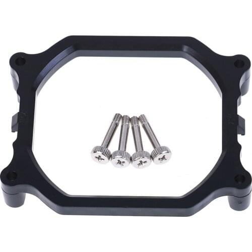 Hot Desktop CPU Cooler Fan Bracket Heatsink Holder Base For LGA2011 Socket CPU Rectangular Server board Fit For Screws