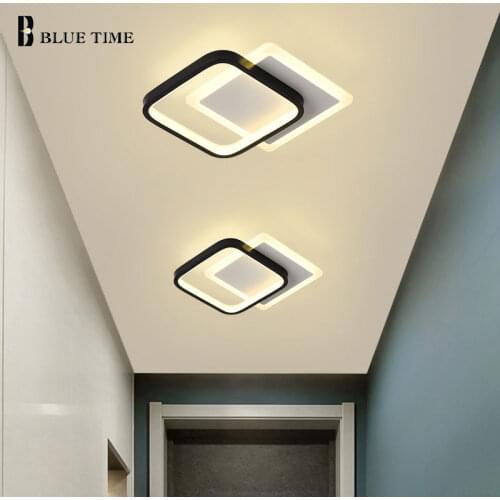 Round&Square Modern Led Ceiling Lights For Living room Bedroom Kitchen Corridor Light Home Acrylic Led Ceiling Lamp Luminaires
