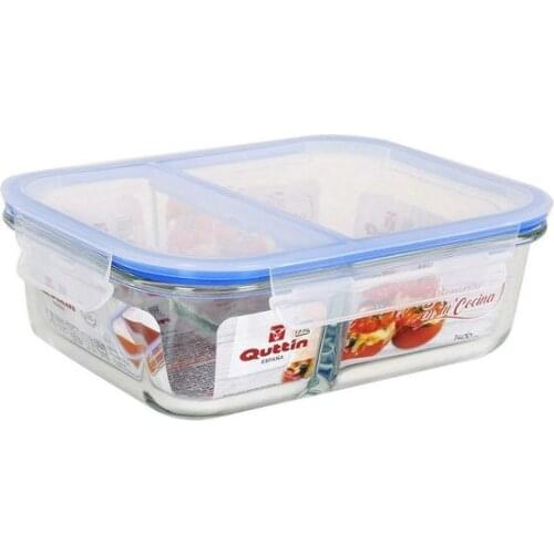 Lunch box Quttin Glass Compartments (1400 Cc)