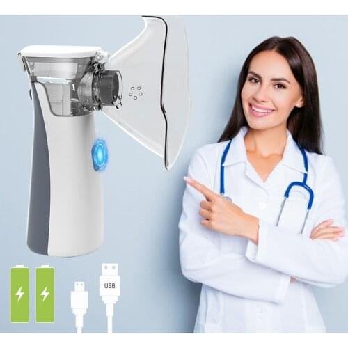 Mini Handheld Inhaler Nebulizer Portable Nebulizer Kids Adult Atomizer Silent Nebulizador Medical Equipment Asthma Health Care