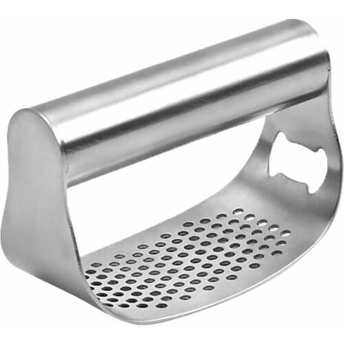 Stainless Steel Manual Garlic Press Device Crusher Garlic Grater Planer Grinding Slicer Mincer Chopper Squeezer Kitchen Tools