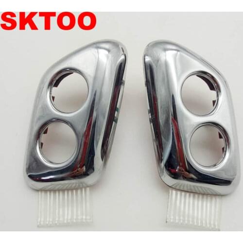 SKTOO For Chrysler 300C headlight sprinkler cover sprinkler cover front bar bright decorative cover