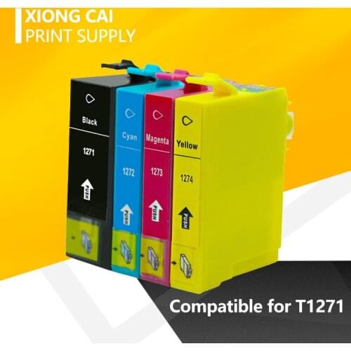 Compatible for Epson 127XL T1271 ink cartridge for Epson Workforce 60 630 545 840 845 WF-3520 3530 3540 7520 7010 7510